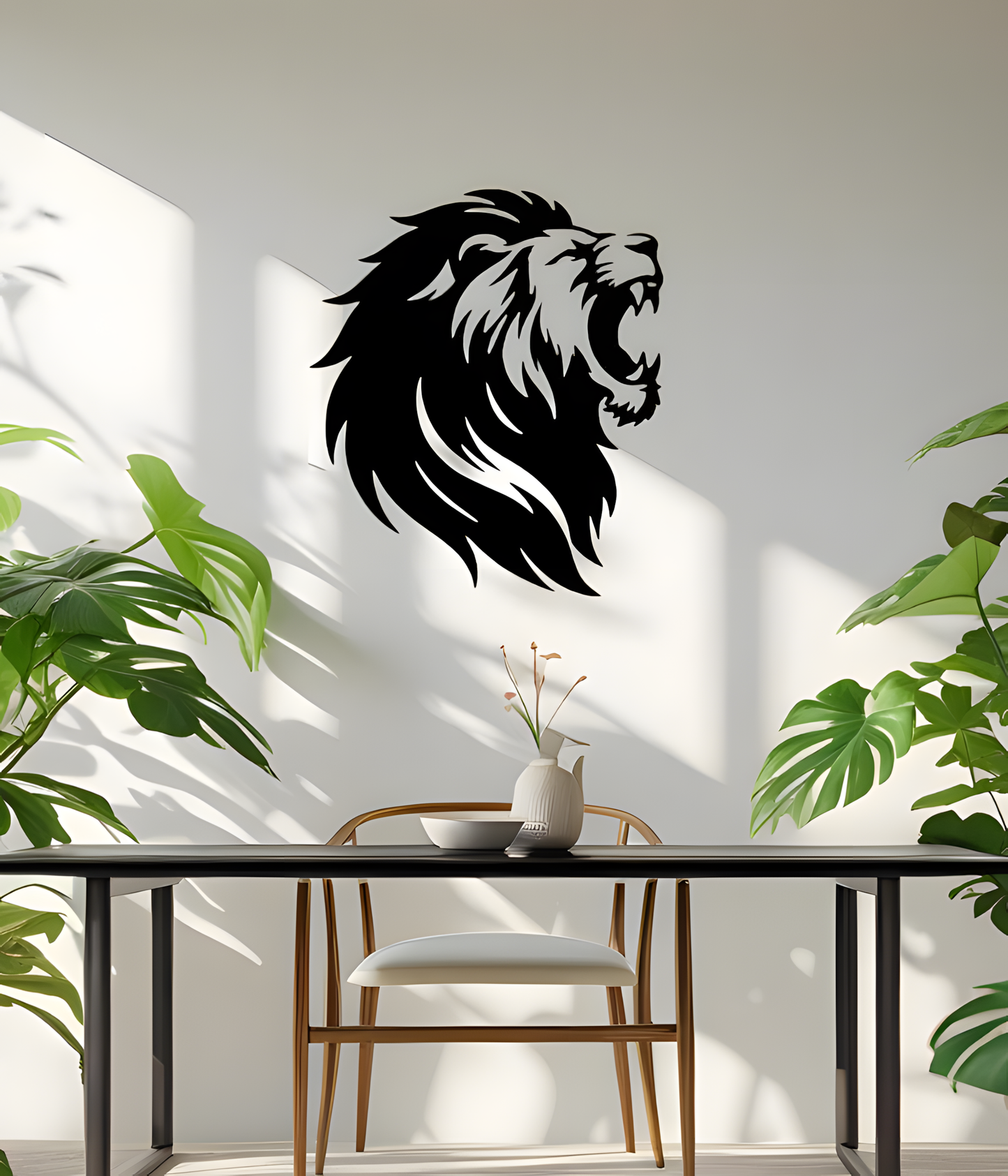 Cuadro leon 60x80cm