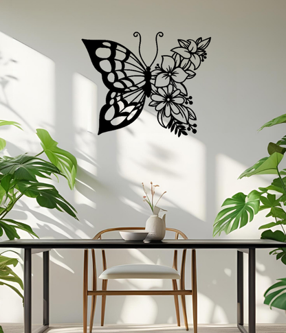 Cuadro mariposa 60x60CM