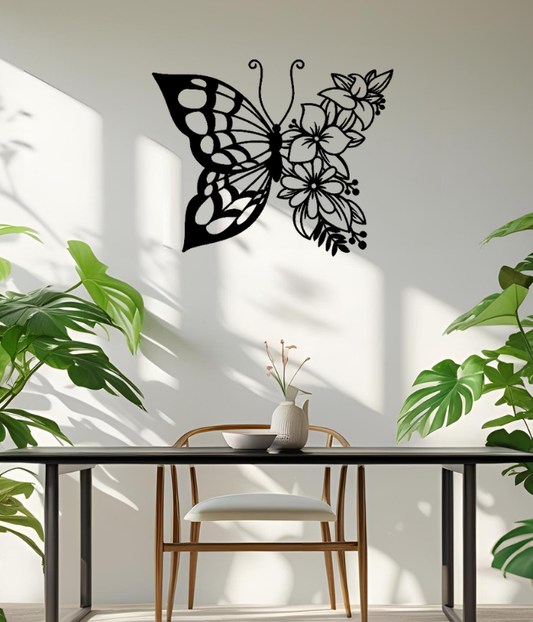 Cuadro mariposa 60x60CM