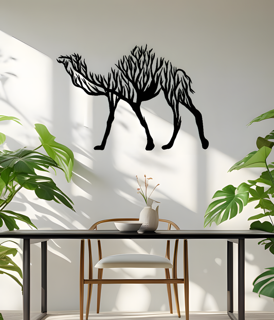 Cuadro camello 80x60cm