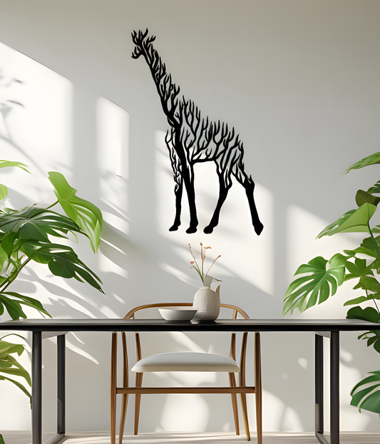 Cuadro jirafa 90x60CM