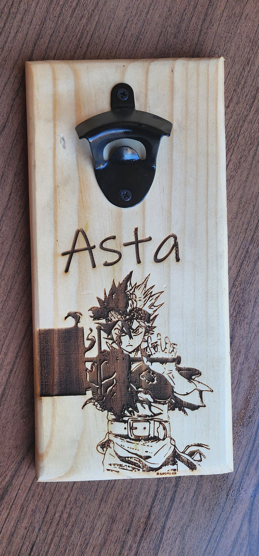 Destapador asta