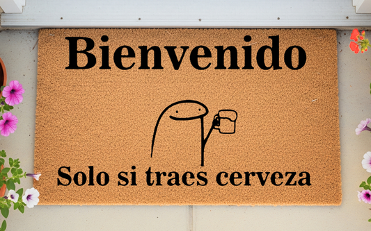 Bienvenido solo si traes cerveza