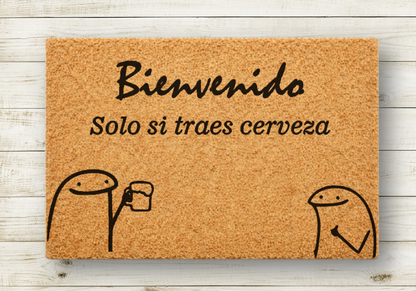 Bienvenido solo si traes cerveza