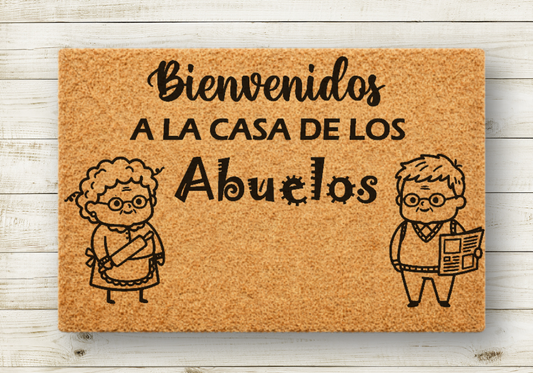 bienvenidos a la casa de los abuelos