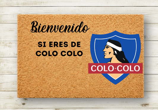 bienvenido si eres de colo colo