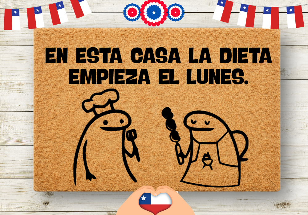 En esta casa la dieta empieza el lune