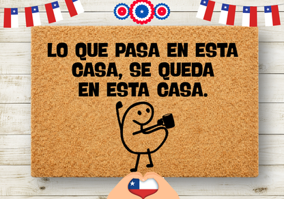 Lo que pasa en esta casa, se queda en esta casa