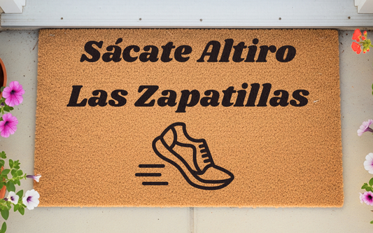 Sácate altiro las zapatillas