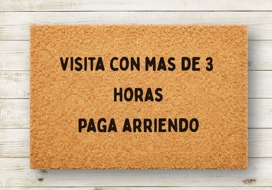 visita con mas de 3 horas