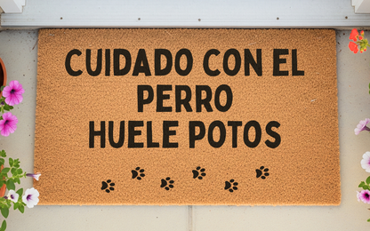 Cuidado con el perro