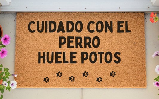 Cuidado con el perro