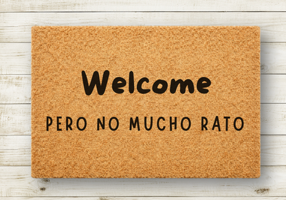 Welcome pero no mucho rato